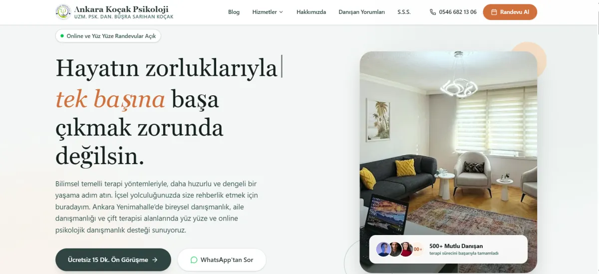 Keçiören Oyun Terapisi Merkezi