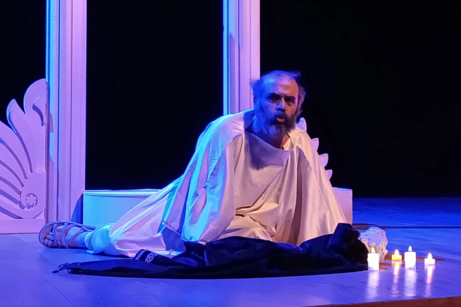 Drama öğrencilerinden 'Kuğunun Şarkısı' sahnelendi