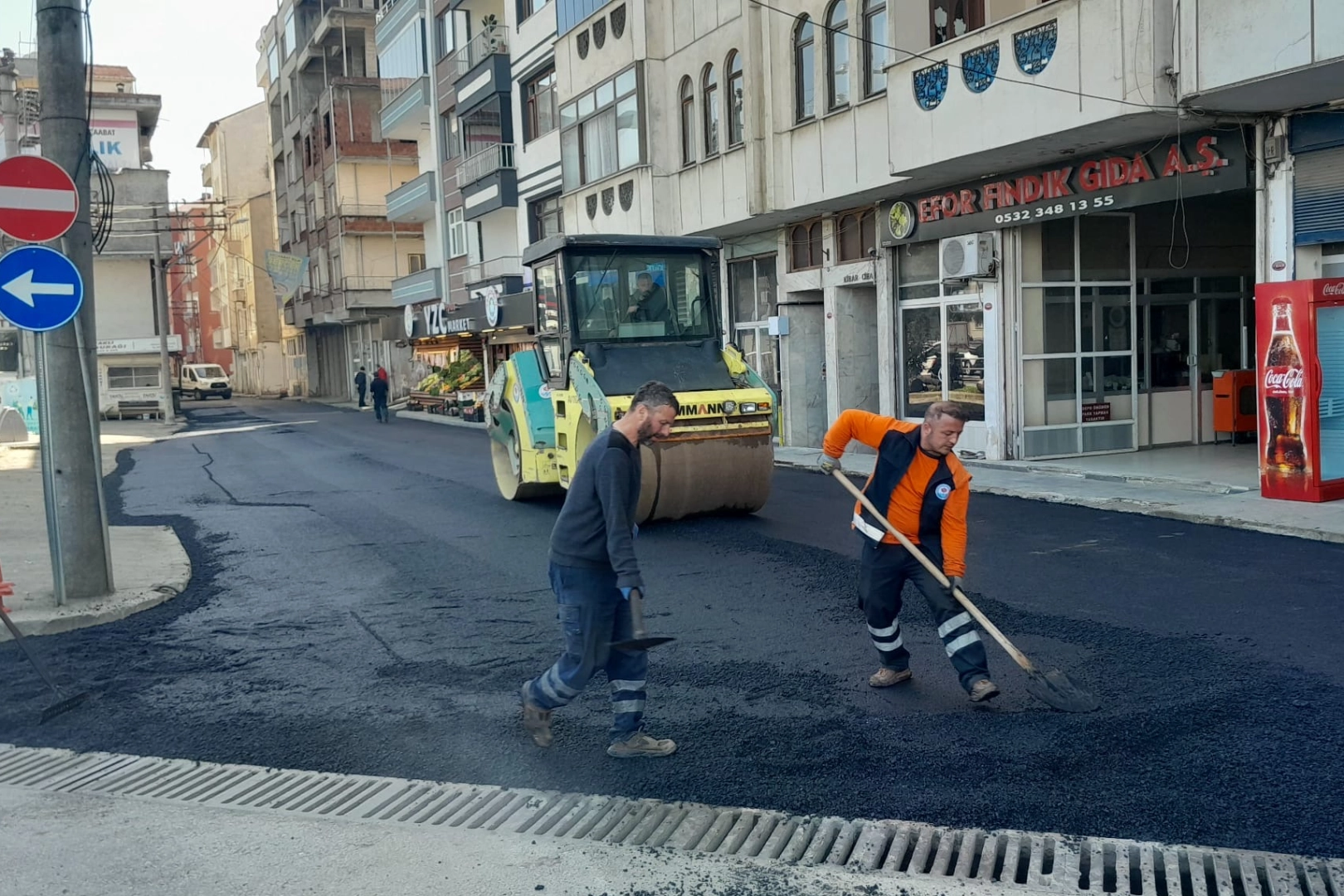 Trabzon'da yollara rekor asfalt döküldü