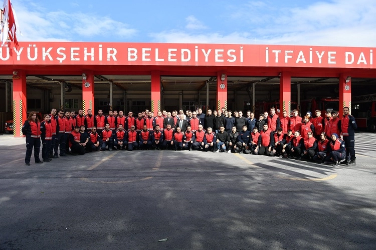 Kayseri itfaiyesine 100 milyonu aşkın yatırım