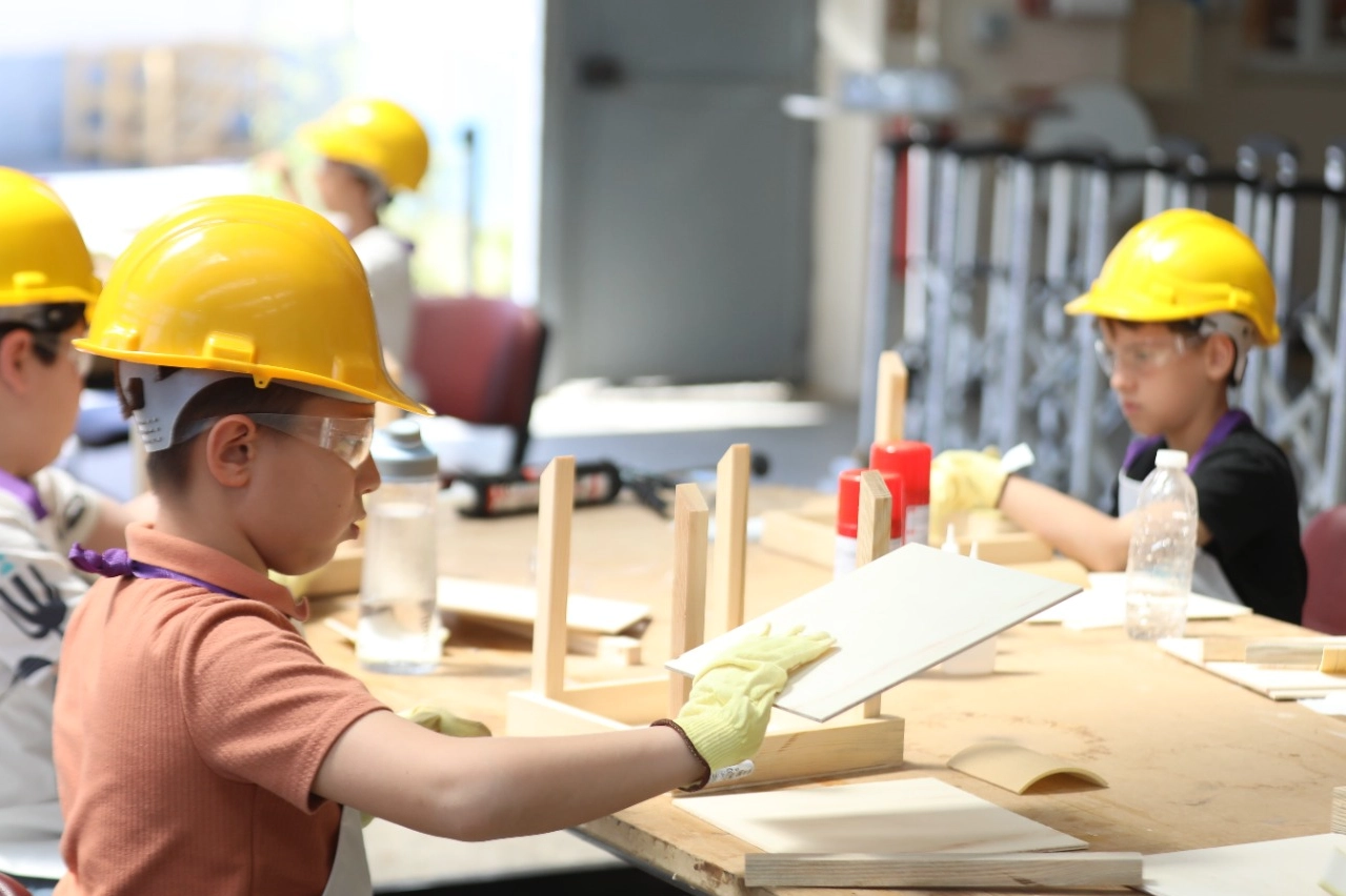 Muğla'da miniklere kuş yuvası atölyesi