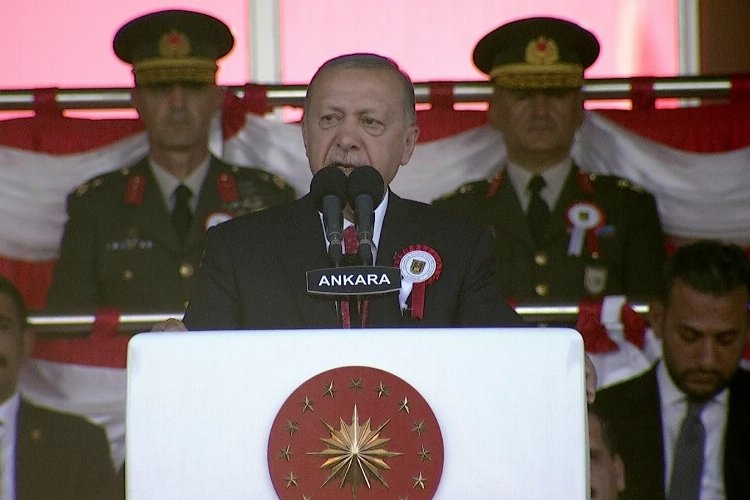 ANKARA (İGFA)- Cumhurbaşkanı Recep Tayyip Erdoğan, Milli Savunma Üniversitesi Kara