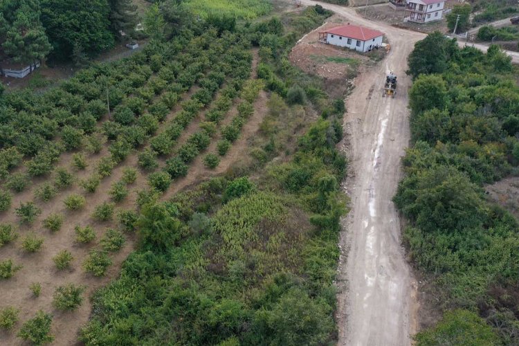 Kocaeli Büyükşehir Belediyesi A Takımı, çiftçilerin üretim alanlarına rahat bir