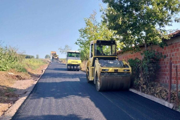 Kocaeli'de Kandıra Bozburun-Kanatlar yolunda asfaltlama yapıldı. KOCAELİ (İGFA) - Kocaeli