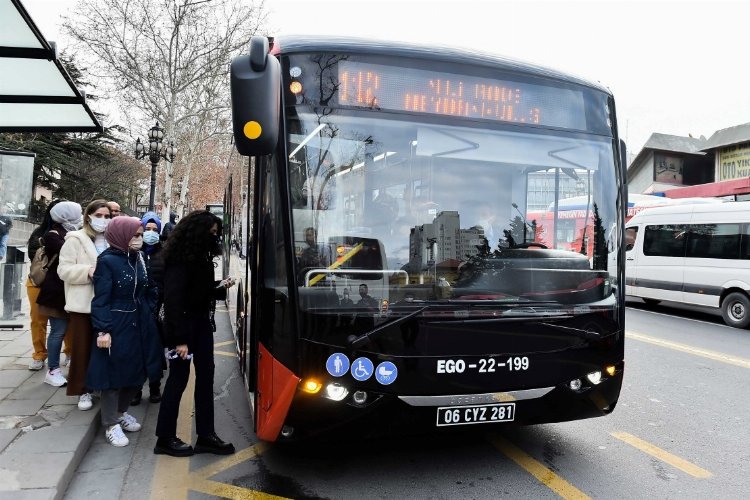 EGO Genel Müdürlüğü otobüslerinde kullanılan 1 metreküp CNG (sıkıştırılmış doğal