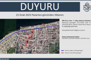 İzmir Büyükşehir Belediyesi ESHOT Genel Müdürlüğü, 23 Ocak Pazartesi gününden