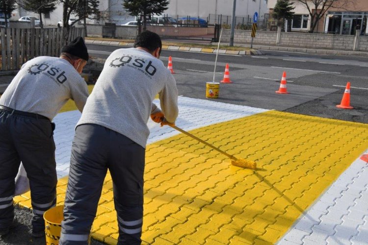 Kayseri OSB Başkanı Mehmet Yalçın, Fen İşleri Müdürlüğü sorumluluk alanında