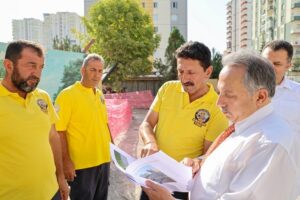 Kayseri Talas’taki basit bakım-onarım işlerini yerine getirmek amacıyla hayata geçirilen