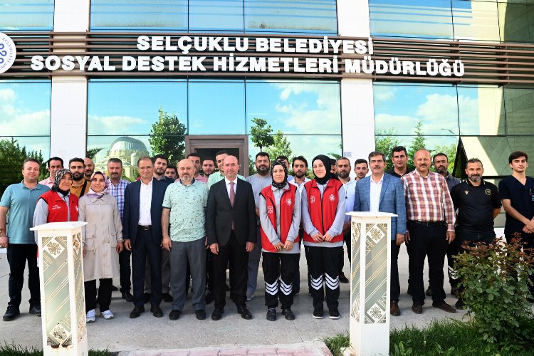 Konya’da Selçuklu Belediyesi, Sosyal Destek Hizmetleri Müdürlüğü bünyesinde sürdürdüğü sosyal