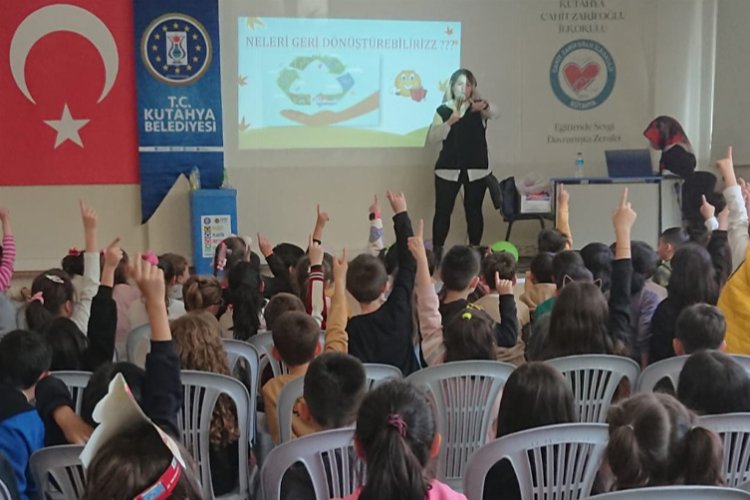 Kütahya Belediyesi İklim Değişikliği ve Sıfır Atık Müdürlüğü, çocuklarımızın sıfır