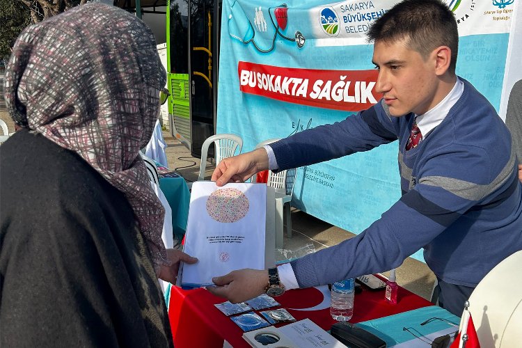 Sakarya Büyükşehir Belediyesi, yılın ilk tarama ve bilinçlendirme çalışmalarını Pamukova’nın