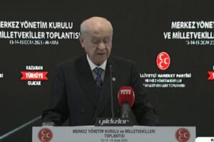 MHP Genel Başkanı Devlet Bahçeli, partisinin Kızılcahamam kampı sonrasında yaptığı