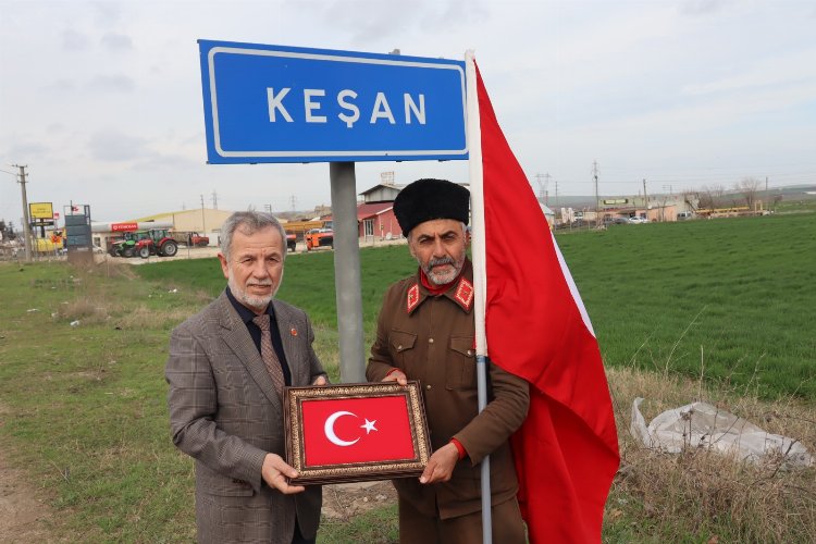 Çanakkale Savaşları gazisinin torunu Saffet Gümüş, 5 yıldır İstanbul’dan Çanakkale’ye