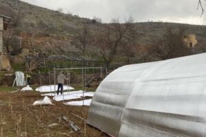 Deprem bölgesinde Çadır Yaşam Alanı kurmak adına çalışmalarına devam eden