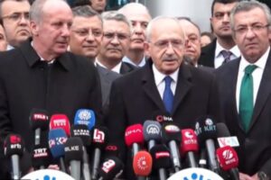 CHP Genel Başkanı ve Millet İttifakı Cumhurbaşkanı adayı Kemal Kılıçdaroğlu,