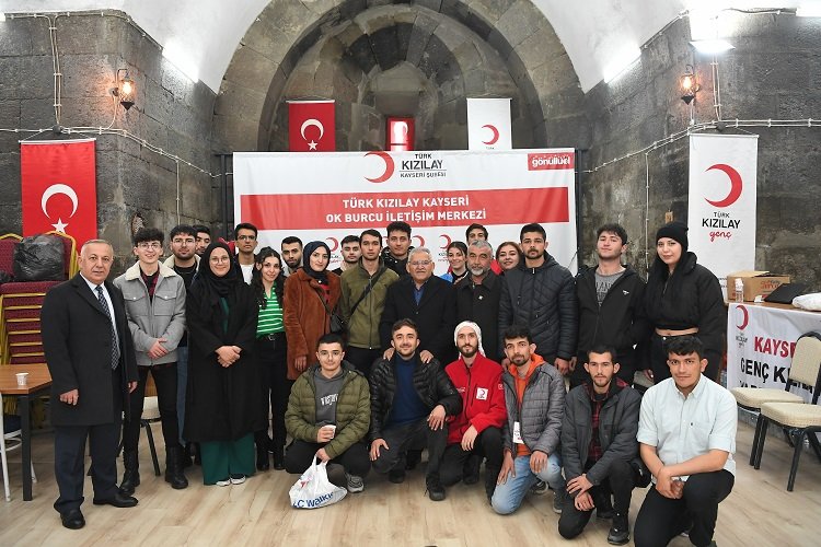 Kayseri Büyükşehir Belediye Başkanı Dr. Memduh Büyükkılıç, Türk Kızılay Kayseri