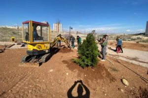 Mardin Artuklu Belediyesi, yeşil alanların arttırılması için ‘Her Fidan, Geleceğe