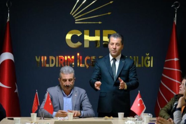 CHP Bursa Milletvekili Aday adayı Mesut Şehitoğlu, CHP Yıldırım ilçe