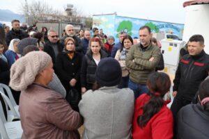 Silivri Belediye Başkanı Volkan Yılmaz, Hatay’ın 3 ilçesinde kurulan çadır