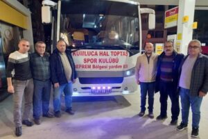 Kumluca Toptaş Spor Kulübü tarafından deprem bölgesine üçüncü kez yardım