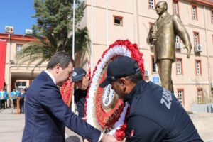 Atatürk’ün Bergama’ya gelişinin 89. yıl dönümü törenlerle kutlandı İZMİR (İGFA)