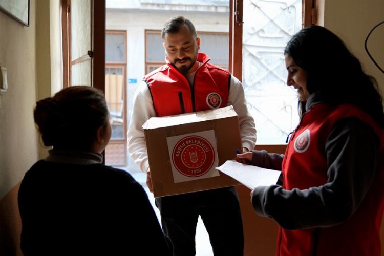 Gürsu Belediyesi Sosyal Yardım İşleri Müdürlüğü düzenli olarak yaptığı gıda