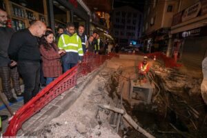 İzmir Büyükşehir Belediye Başkanı Tunç Soyer, Konak ile Kadifekale arasındaki