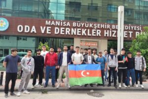 Manisa Azerbaycan Kültür ve Dayanışma Derneği öncülüğünde, Manisa Azerbaycanlı Talebeler