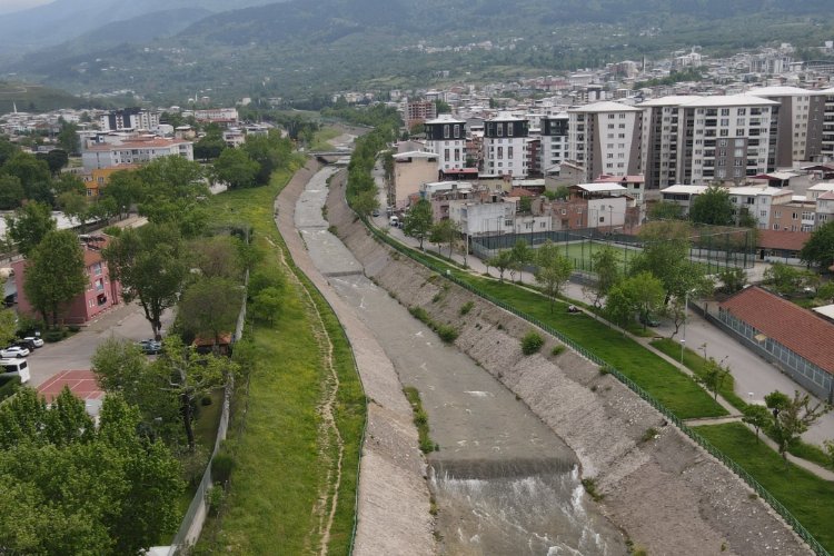 Bursa’da Yıldırım Belediyesi, Deliçay ıslah projesi ile hem dere yatağını