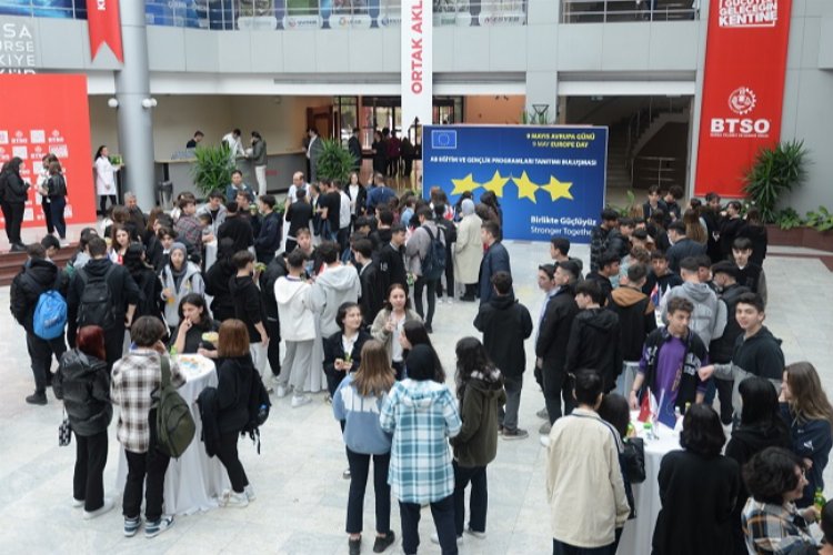 Avrupa Birliği’nin temellerinin atıldığı Avrupa Günü kapsamında Bursa AB Bilgi