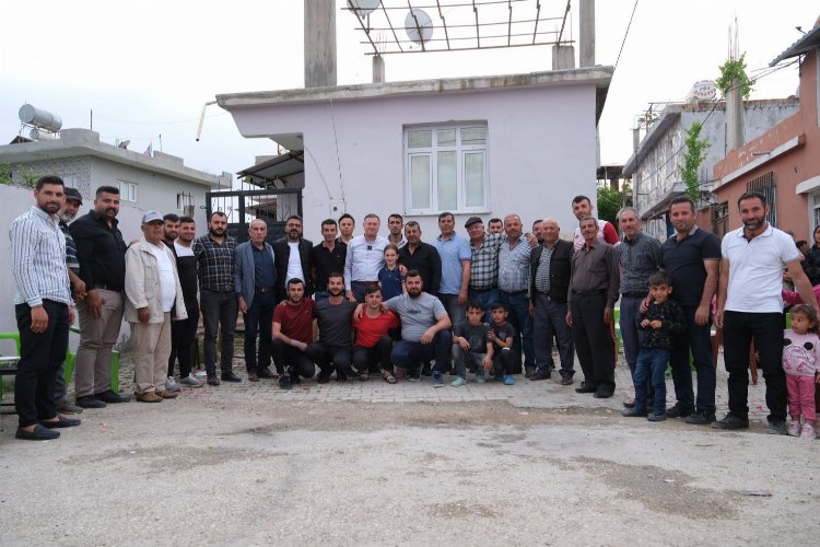 Hatay Büyükşehir Belediye Başkanı Doç. Dr. Lütfü Savaş mahalle ziyaretleri