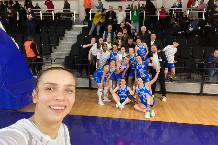 Türkiye Kadınlar Basketbol Ligi Play-Off yarı finalinin dördüncü maçında deplasmanda