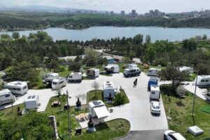 Ankara Büyükşehir Belediyesinin Kurtboğazı Barajı ve Mavi Göl’de hizmete açtığı