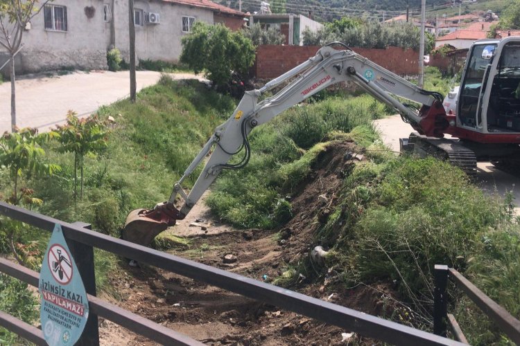 MASKİ Genel Müdürlüğü, Gölmarmara ilçesine bağlı Ozanca mahallesinde kilometrelik dere