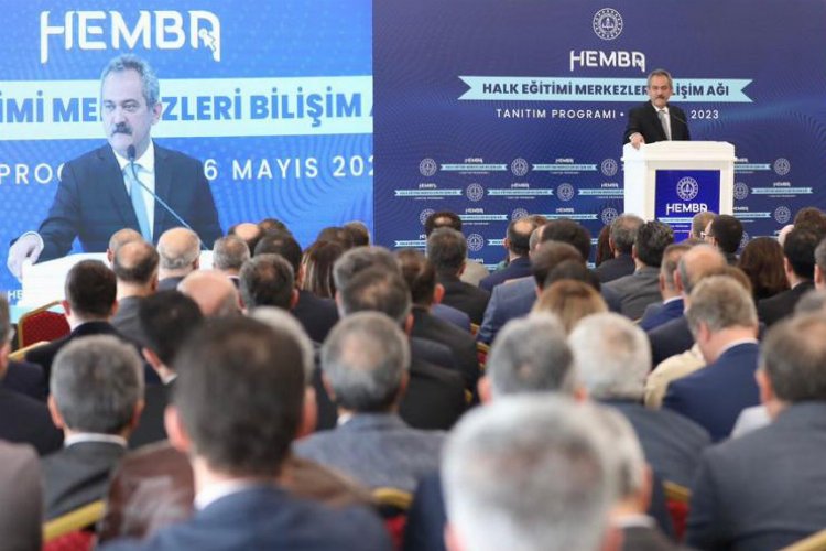 Millî Eğitim Bakanı Mahmut Özer, Halk Eğitimi Merkezleri Bilişim Ağı