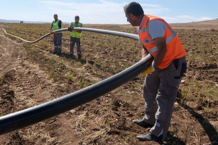 ESKİ Genel Müdürlüğü ekipleri, kırsal mahallelerde vatandaşlara sağlıklı, kaliteli, temiz