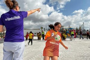 EHF-THF iş birliği ile “Hentbol İyileştirir” projesinde ilk adım atıldı.