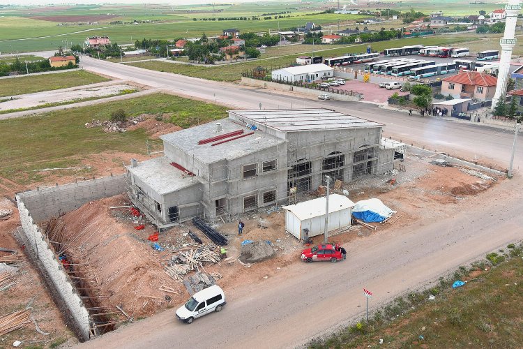 Konya Büyükşehir Belediyesi tarafından yapımı sürdürülen Meram Gödene ve Yunak