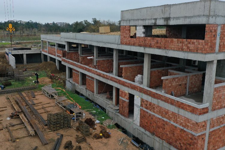 Yılsonunda kaba inşaatı tamamlanacak Gebze Engelsiz Yaşam Merkezi’nde Kocaeli Büyükşehir