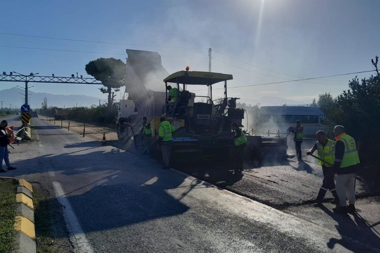 Hatay Büyükşehir Belediyesi, şehrin her noktasında altyapısı tamamlanan yollarda beton