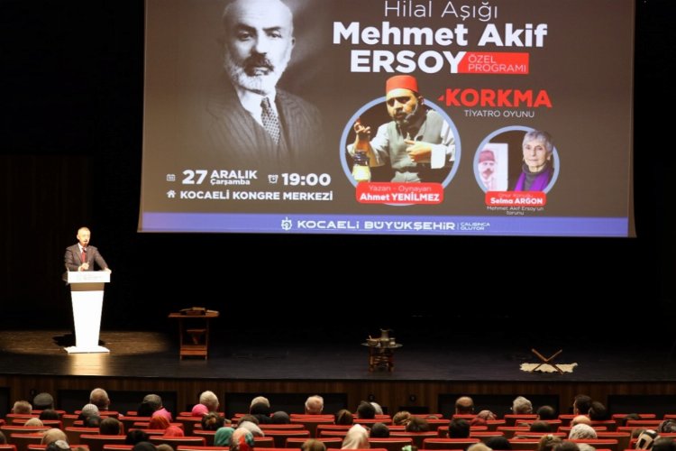 Kocaeli Büyükşehir Belediyesi İstiklal Marşı Şairi M. Akif Ersoy için