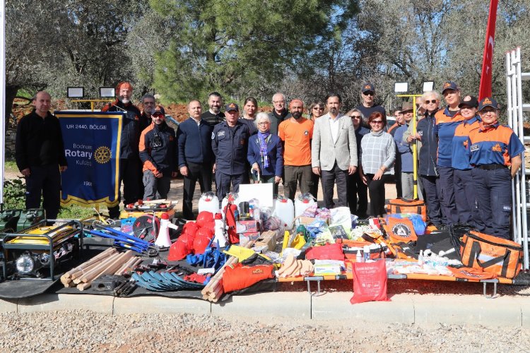 Bodrum Belediyesi ve Bodrum Rotary Kulübü iş birliğiyle 6 Şubat