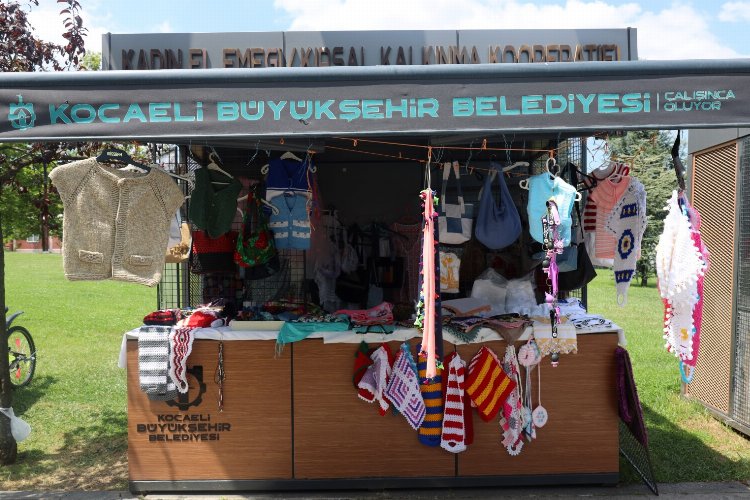 Kocaeli Büyükşehir Belediyesi, üreticileri desteklemek ve el emeğine olan ilgiyi