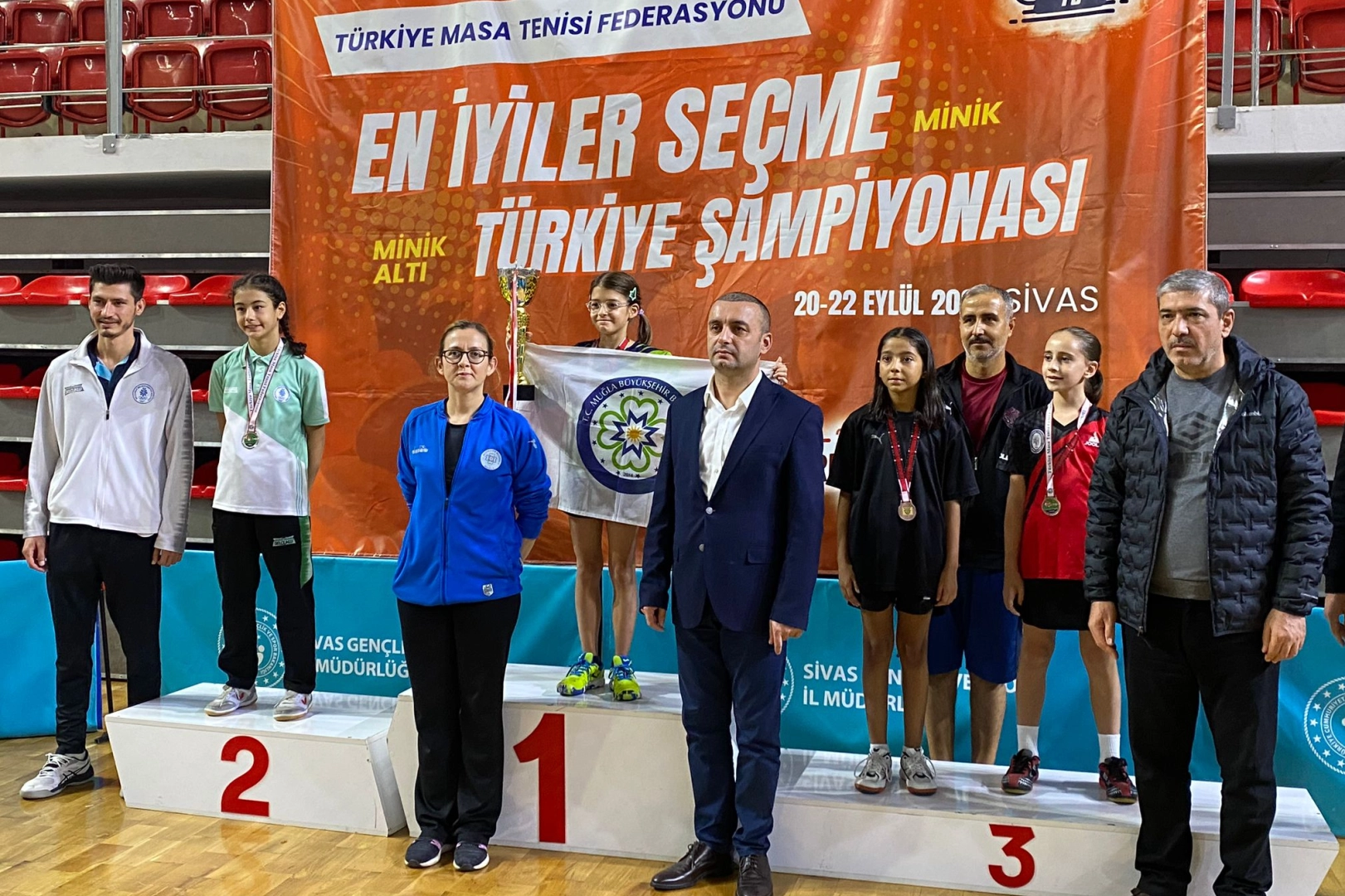 Muğla Büyükşehir Belediyesi Masa Tenisi sporcusu Aybige Feride Üstündağ Sivas’ta