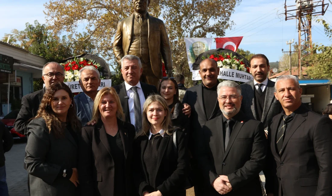 İzmir’de Güzelbahçe Belediyesi, 10 Kasım Atatürk’ü Anma gününde anlamlı bir