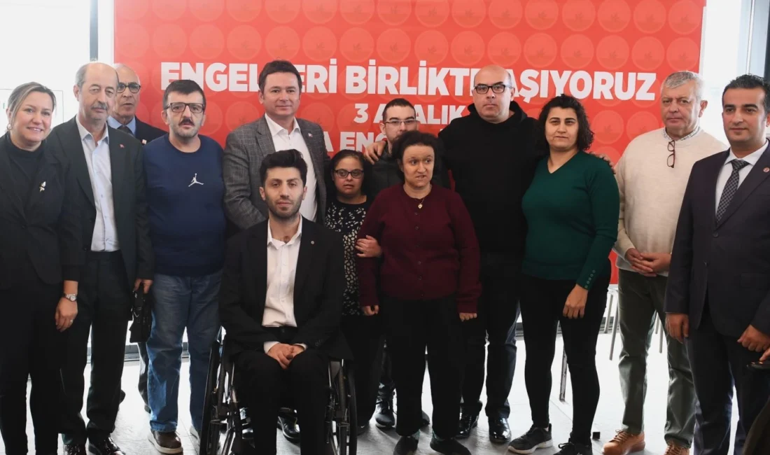 Bursa’da Osmangazi Belediye Başkanı Erkan Aydın, 3 Aralık Dünya Engelliler