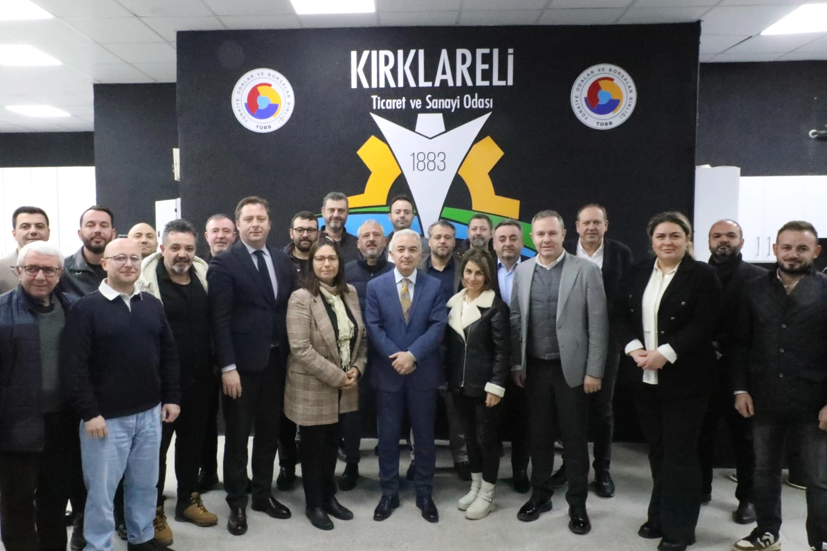 Kırklareli Ticaret ve Sanayi Odası’na (Kırklareli TSO) iade-i ziyarette bulunan