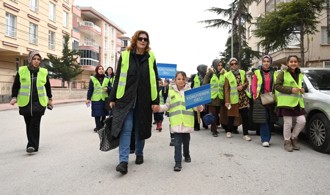 Konya Büyükşehir Belediyesi tarafından sürdürülen “Güvenli Okul Yolları” projesi kapsamında