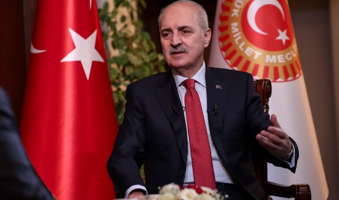 Türkiye Büyük Millet Meclisi Başkanı Numan Kurtulmuş, özel televizyon kanalında