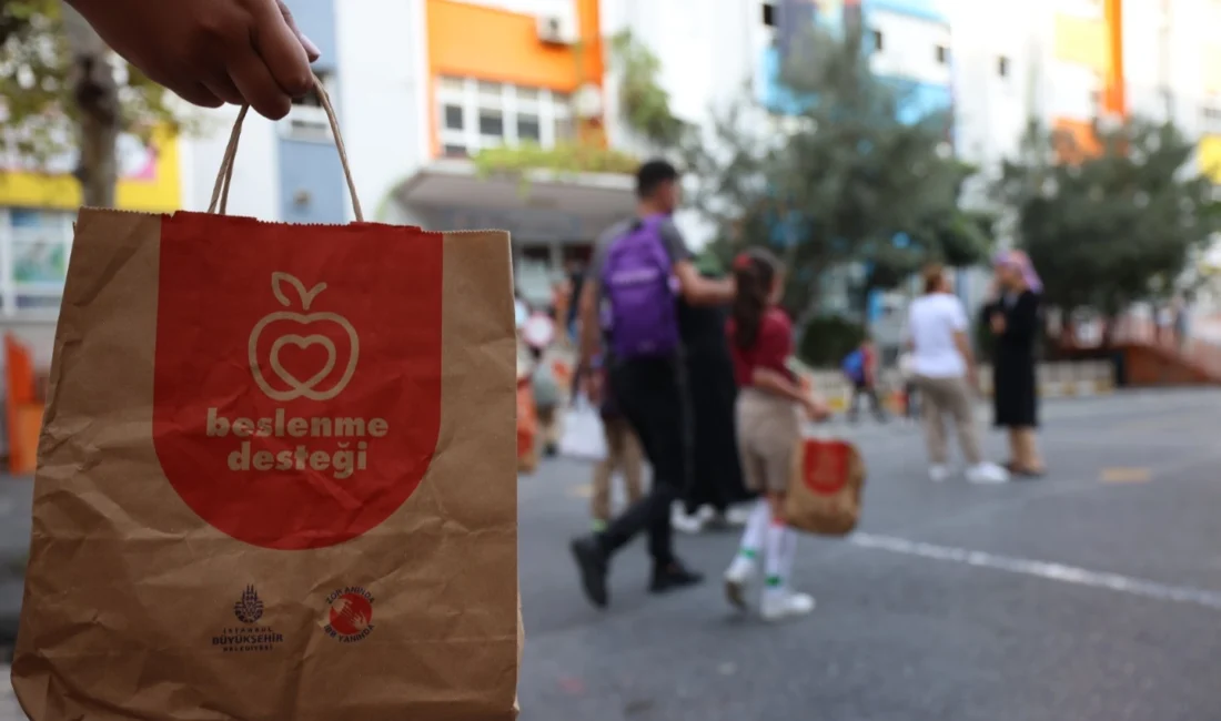 İstanbul’da Şile 75. Yıl Ortaokulu’nda sabah dağıtılan ‘Okul Beslenme Desteği’